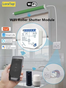 Tuya Smart Life WiFi занавес переключатель модуль для рольставни жалюзи мотор умный дом Google Home Alexa Голосовое управление DIY
