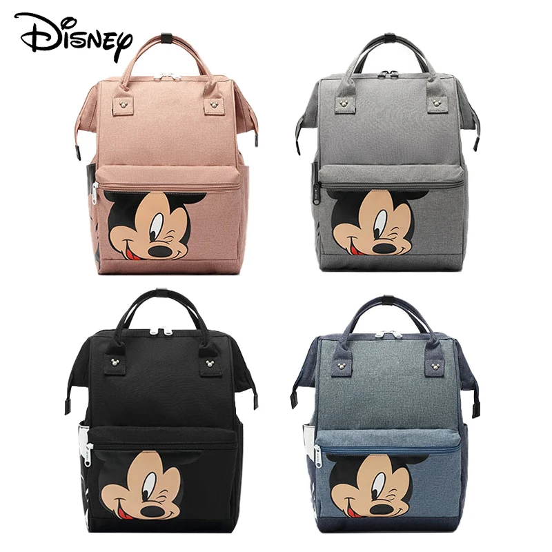Disney милый Микки Мумия сумка для беременных и для подгузников водонепроницаемый детский рюкзак сумка для путешествий Детские сумки для мам многофункциональная
