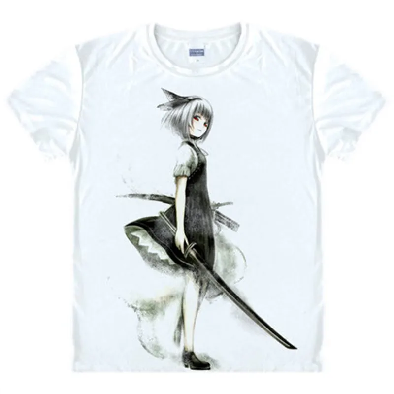 14 Футболка Touhou Project Kirisame Marisa Hakurei Reimu Yagokoro Eirin Ремилия Скарлет Touhou Project футболка Аниме футболки Camisetas - Цвет: 14
