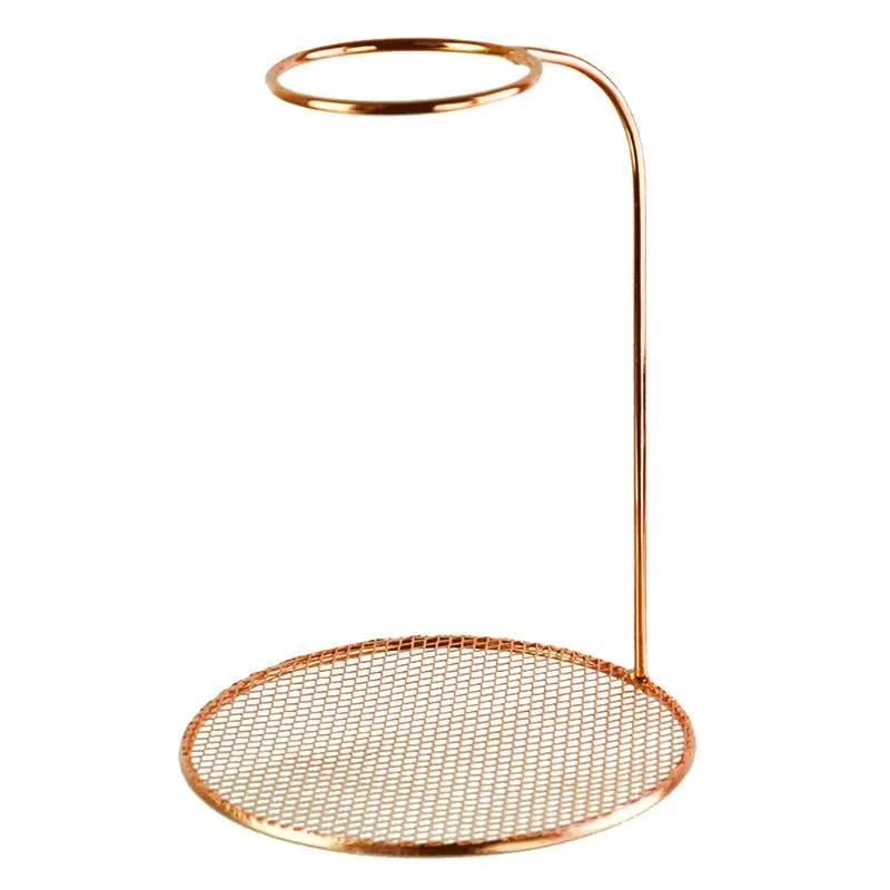 

Double Layer Stainless Steel Coffee Filter Dripper Pot Rack Tea Cup Holder Stand Support Household DIY Coffee Accessory 72XF