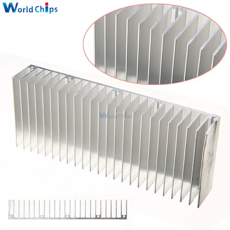 Gdstime 150x60x25mm Aluminum Heatsink Cooling Fin For LED, Power IC Transistor,E - Foto 7