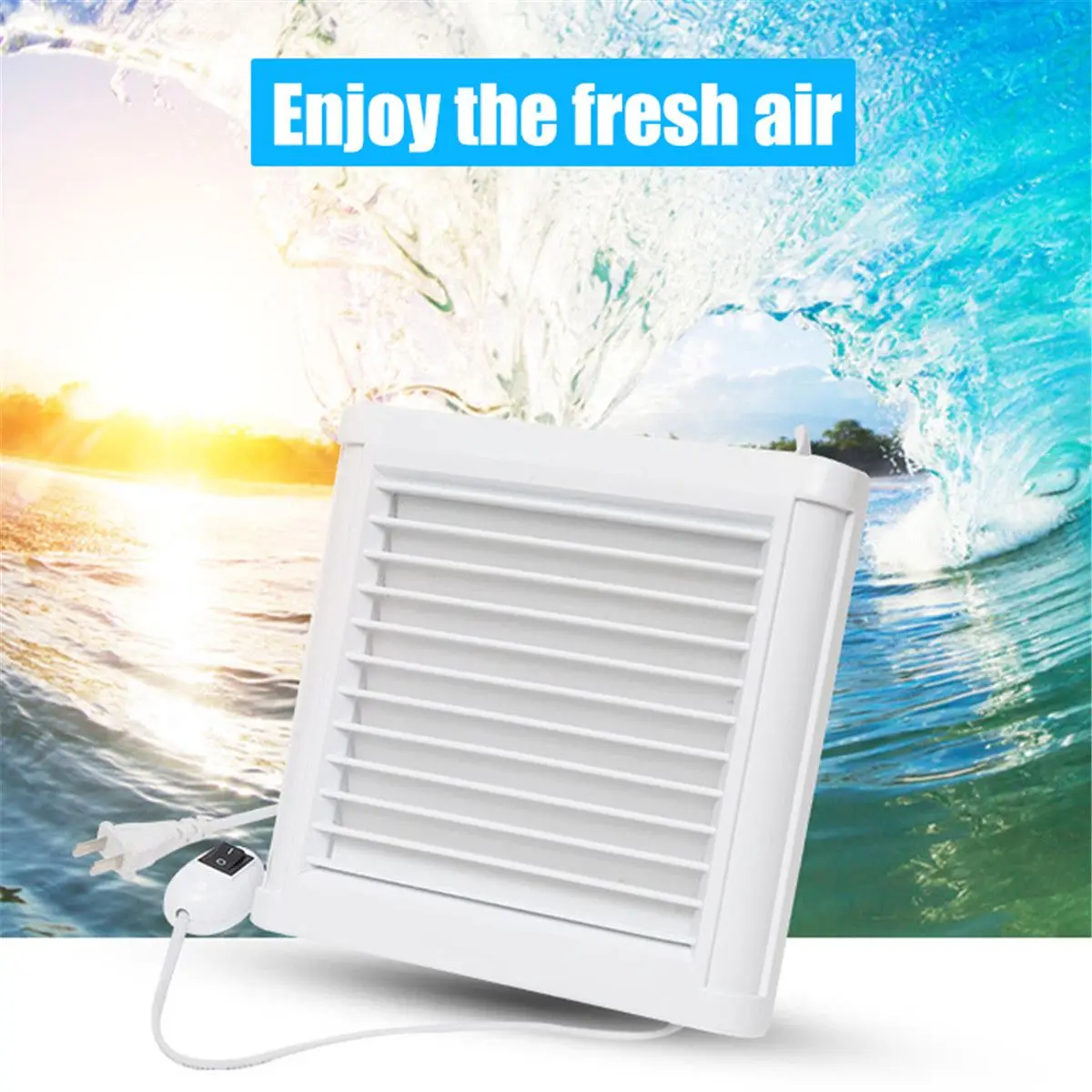 220V, ventilador de parede para cozinha, vaso