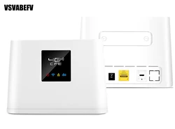 Routeur sans fil 4G LTE CPE, version débloquée, 150mbps, point d'accès mobile avec emplacement pour carte SIM et port WAN/LAN ue, tva incluse 
