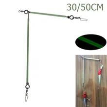 

30/50cm Boat Fishing Tackle Anti Tangle Booms Snap Luminous Balance Connectors Anti Tangle Booms Sea Fishing Accessory Pesca