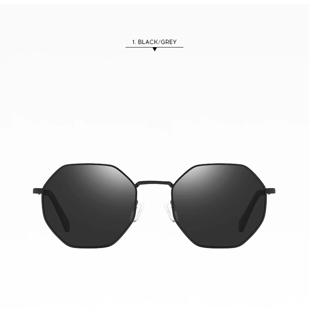 Polygon Модные мужские поляризованные солнцезащитные очки, поляризованные зеркальные солнцезащитные очки, на заказ, близорукость, минус, линзы по рецепту-1 до-6