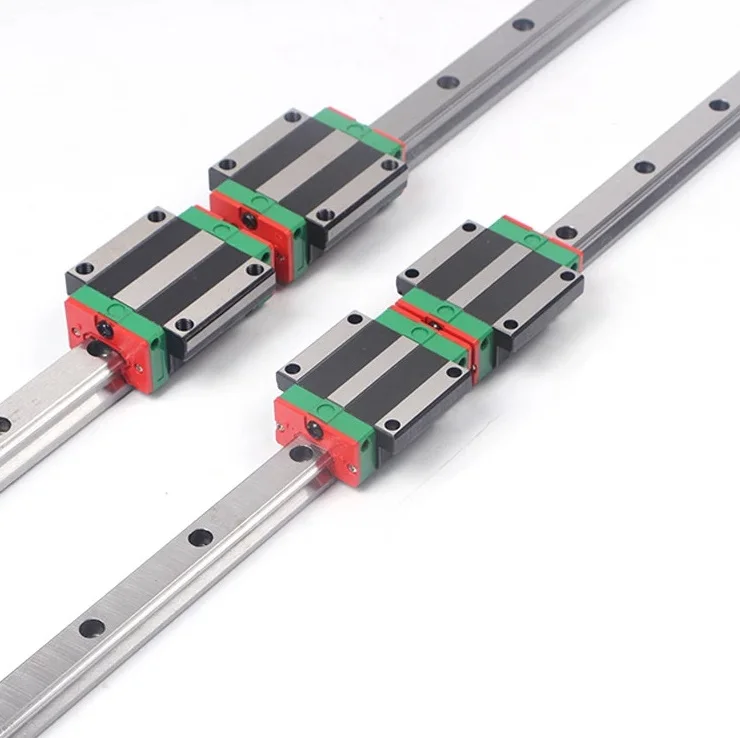 

20pcs Hiwin Rail HGR20 -L 600mm + 4pcs HGR20 -L 700mm +64pcs Linear blocks for cnc
