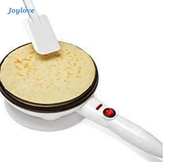 

JOYLOVE Mini Electric Crepe Maker Automatic Portable Crepe Cooking Pan Kitchen Non-Stick Griddle Chinese Spring Roll Baking