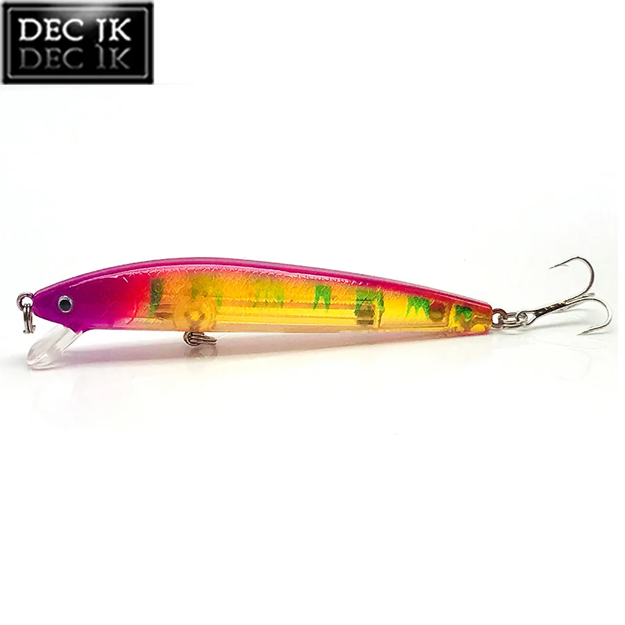 C5 1PCS Jerkbait Гольян Swimbait твердый/Щука/рыба/бас/Поверхностная приманка для рыболовной приманки/Воблеры/кренкбейты безделушки море искусственная/поддельная приманка - Цвет: C5 1PCS
