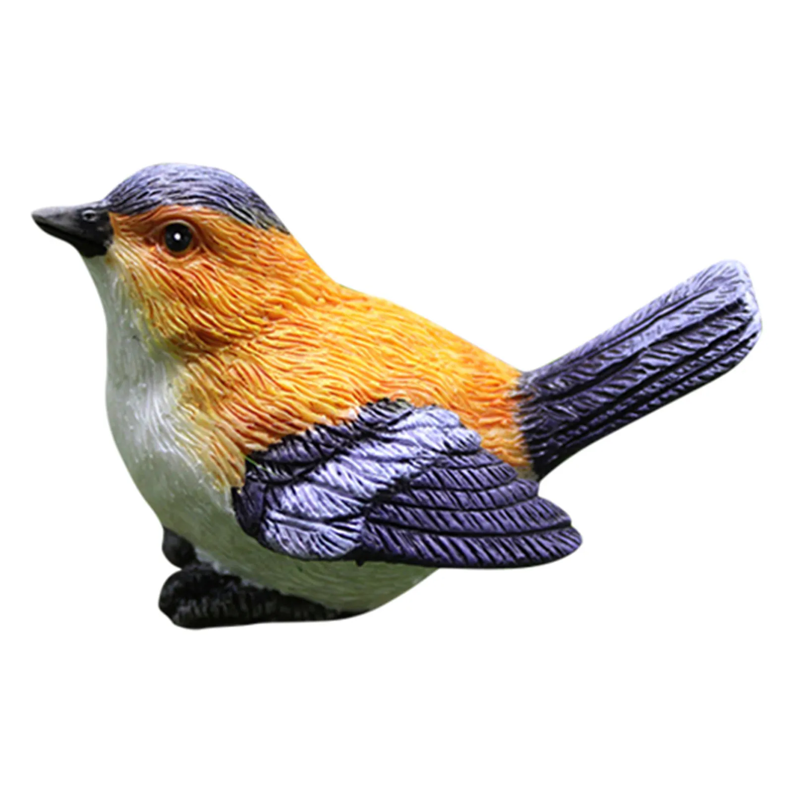 Resin Ornaments Creative Simulation Birds And Birds' Nests Ornament Resin Gardening Bonsai Accessories Home Decorations Christmas Decoration