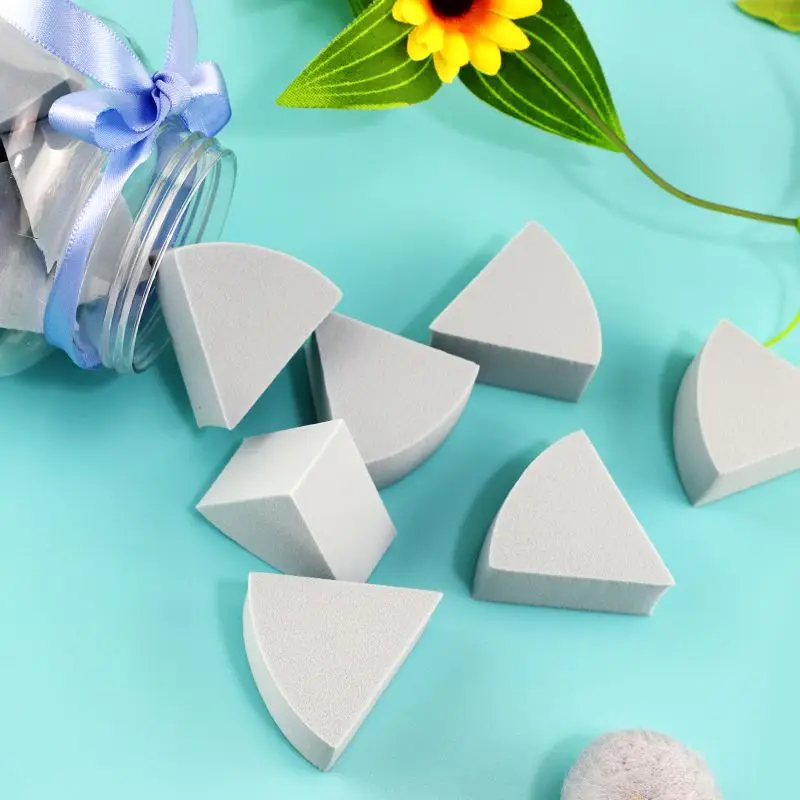 12PCS Cosmetic Puff Makeup Sponge Foundation Powder Cream Concealer Contour Blush Face Make Up Blender Soft Wet Dry Use Tool Kit
