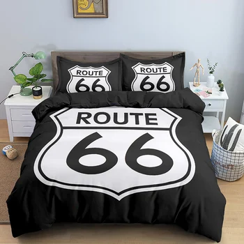 

3D Printing Bedding Set Digital Stripes Cover With Pillowcase Quilt Cover Queen King Bed Linens Kids Boy Home Pillowcase