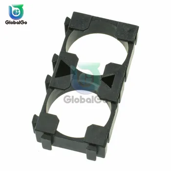 

100pcs/Lot 18650 1X2 Cell Lithium Cell Cylindrical Battery Case Holder Bracket DIY Battery Batteries Pack Radiating Shell