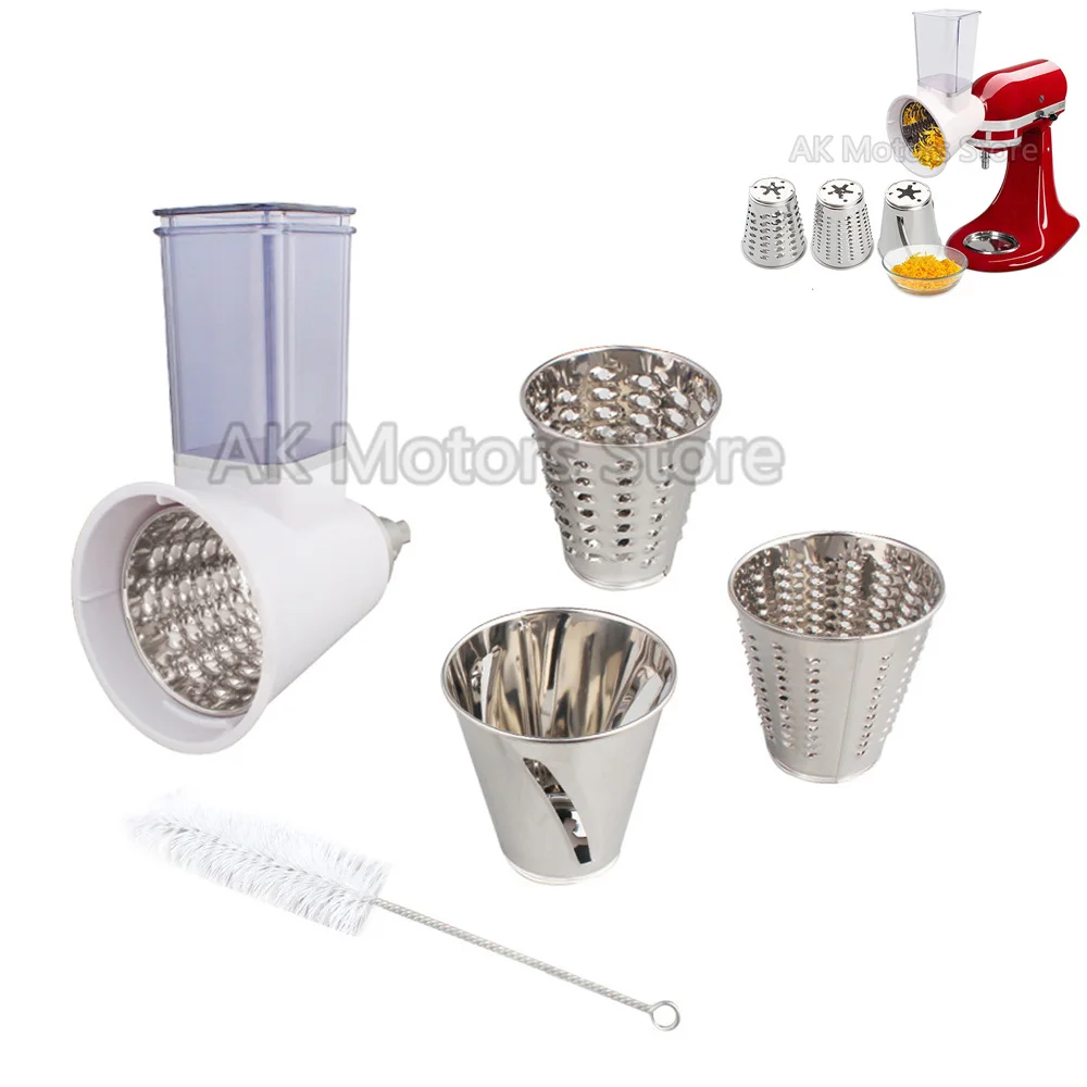 

Slicer Shredder Attachment for KitchenAid Stand Mixer,Vegetable Chopper Grater Accessories,Salad Maker