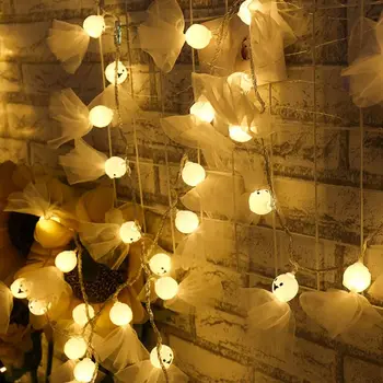 

20 LEDs Cute Ghost Doll String Light Halloween Decorative Lamp or Home Party