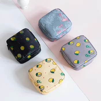 

New 1PC Mini Women Makeup Bags Waterproof Zipper Cute Flower Beauty Cosmetic Bags Travel Toiletry Wash Organizer Storage Bags