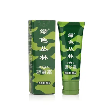 

Green jungle outdoor camping mosquito repellent cream 13 hours military training long-term anti-mosquito cream safety