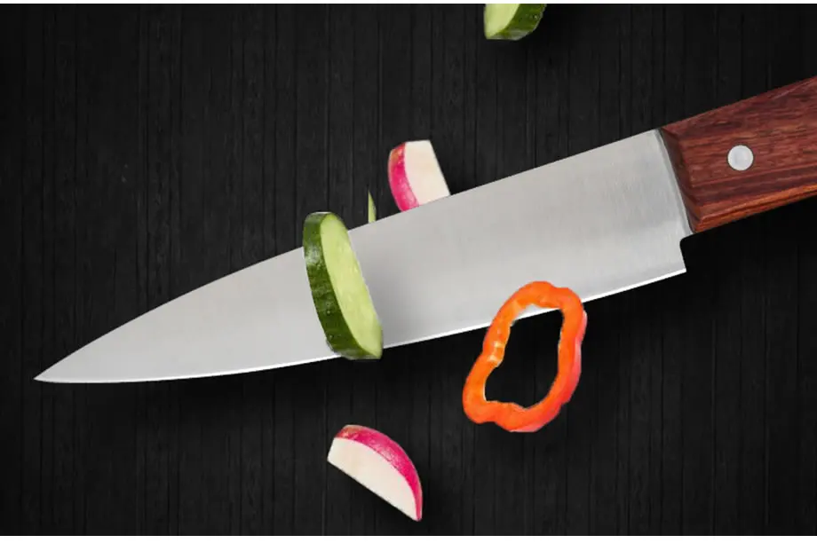 Upspirit Нержавеющая сталь японский Ножи рыбы мяса косточки Кливер фруктовый, овощной слайсер лосось нож для суши шеф-повара Кухня ножи