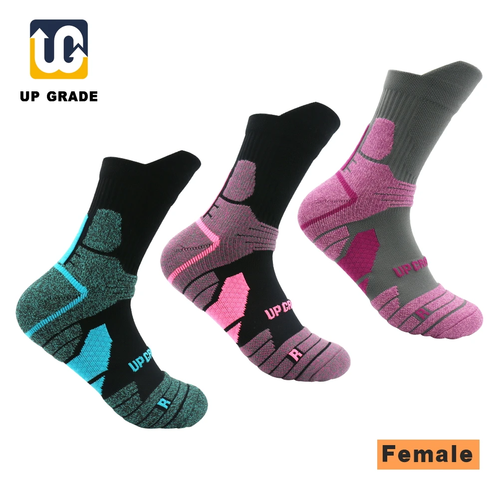 UP GRADE Man Women Basketball Socks Bradyseism Running Quick Dry Climbing calcetines Ciclismo Fietssokken Sokken Sneakers
