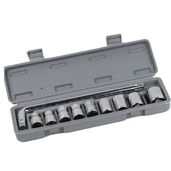 

Socket Tool Combination Set Auto Repair Tools Carbon Steel Total Heat Treatment Precision Polishing Not Deformed