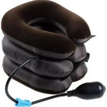 

Cervical protection medical cervical traction device domestic medical care inflatable cervical traction device can pin the cervi