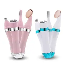 4 в 1 Электрический бровей формовочный нож многофункциональный нос ремонтник машина удаления волос мокрый сухой Для женщин уход за кожей лица точность эпилятор