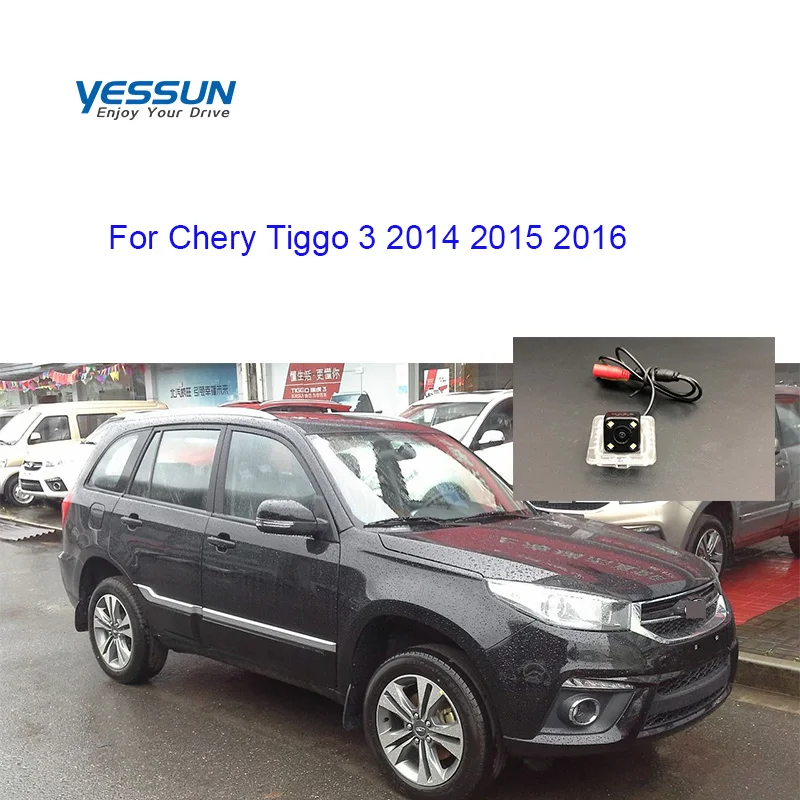 Yessun парковочная система камера заднего вида для Chery Tiggo 3 камера заднего вида/светильник номерного знака