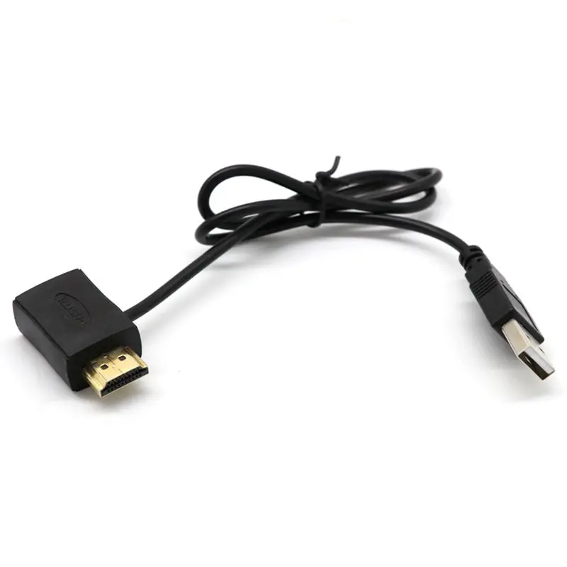 Горячая 3C-Hdmi Мужской Женский Разъем+ USB 2,0 кабель зарядного устройства разделитель адаптер удлинитель