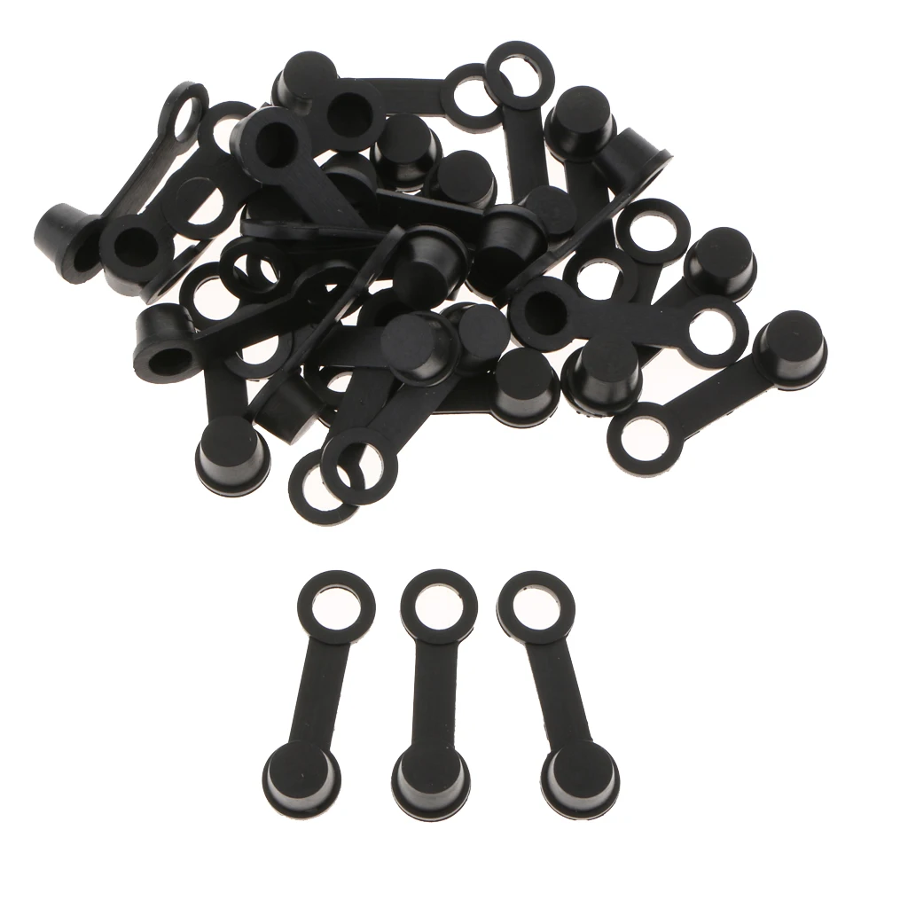 Brake Bleeder Screw Caps 30PCS Grease Zerk Fitting Cap Rubber brake bleeder screw caps