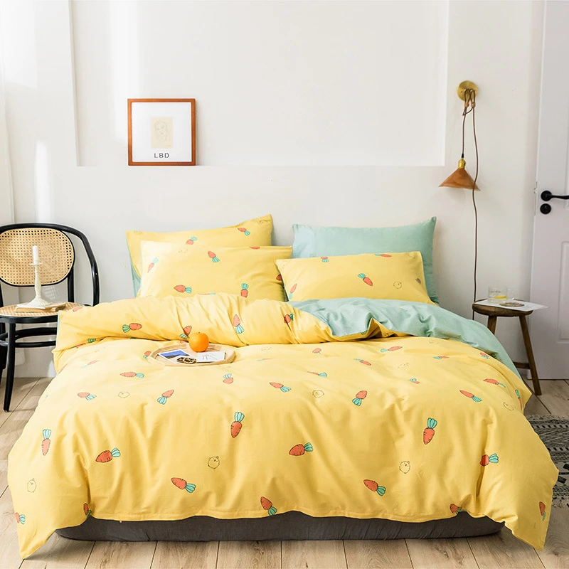 

Yimeis Kids Bedding Geometric Double Bedding 3/4Pcs Fashion Simple Style Home Bedding Sets BE45307