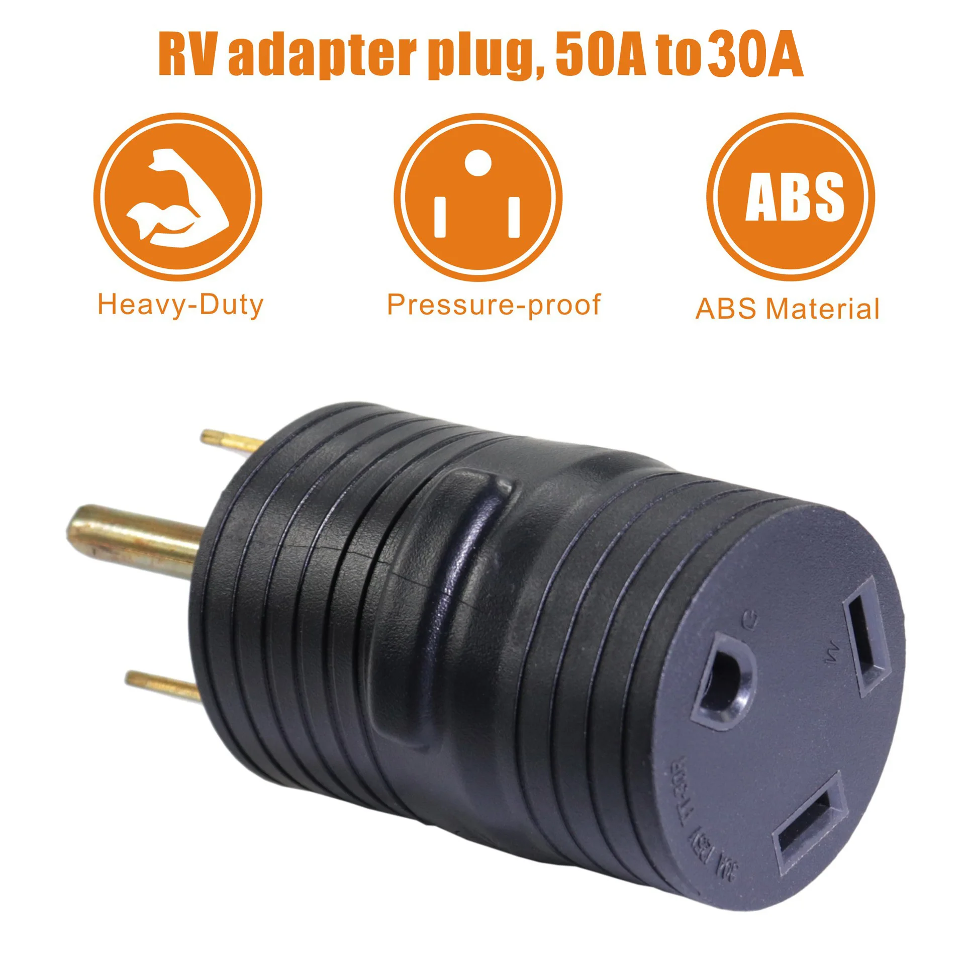 Caravan автомобильный разъем с электрической вилкой 50A Turn 30A Plug And преобразование гнезда силовой линии анти-свободный блок
