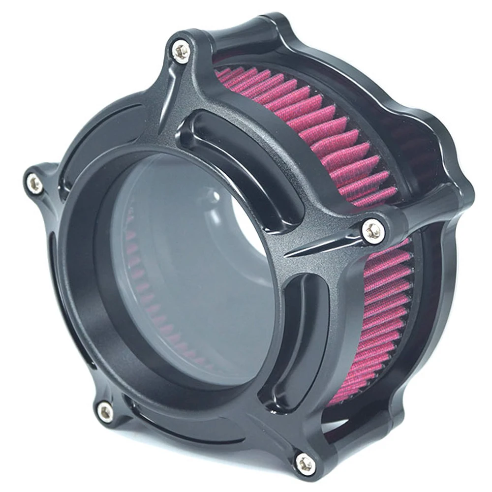 

Air Cleaner See Through Filter System Intake Kit Cnc for Harley Touring 2017 - up Road King 2017 - up Softail 2018 - up