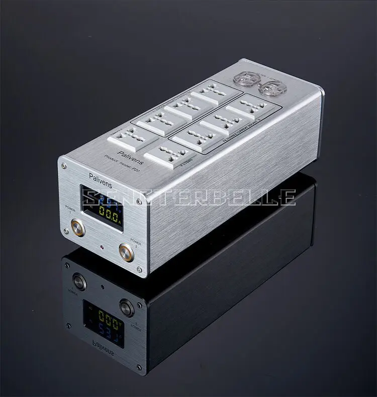 Billige 2019 NEUE modell 2 straße schalter 3000W 15A AC power outlet Erweiterte filter Audio schützen filter