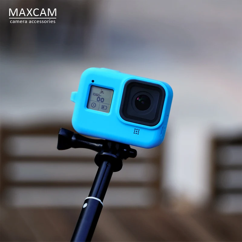 MAXCAM силиконовый рукав+ ремешок для Gopro Hero8