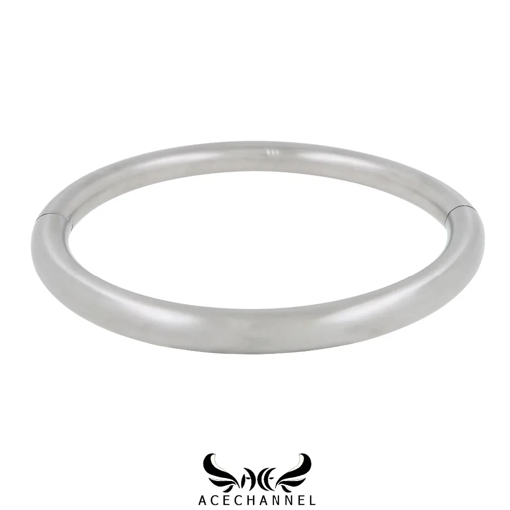 acechannel brushed matt stainless steel slave collar necklace lockable torque choker fetish wear jewelry | Красота и здоровье