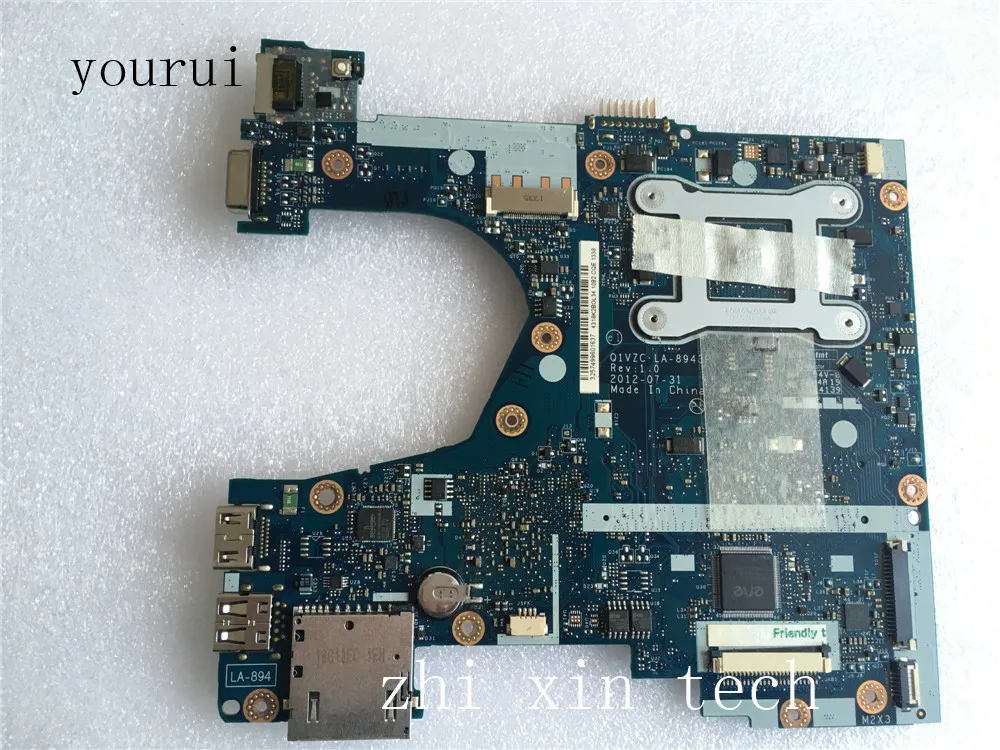 Yourui Высококачественная материнская плата для ноутбука acer V5-131 V5-171 с 1007u cpu NBM8911002 Q1VZC LA-8943P протестирована