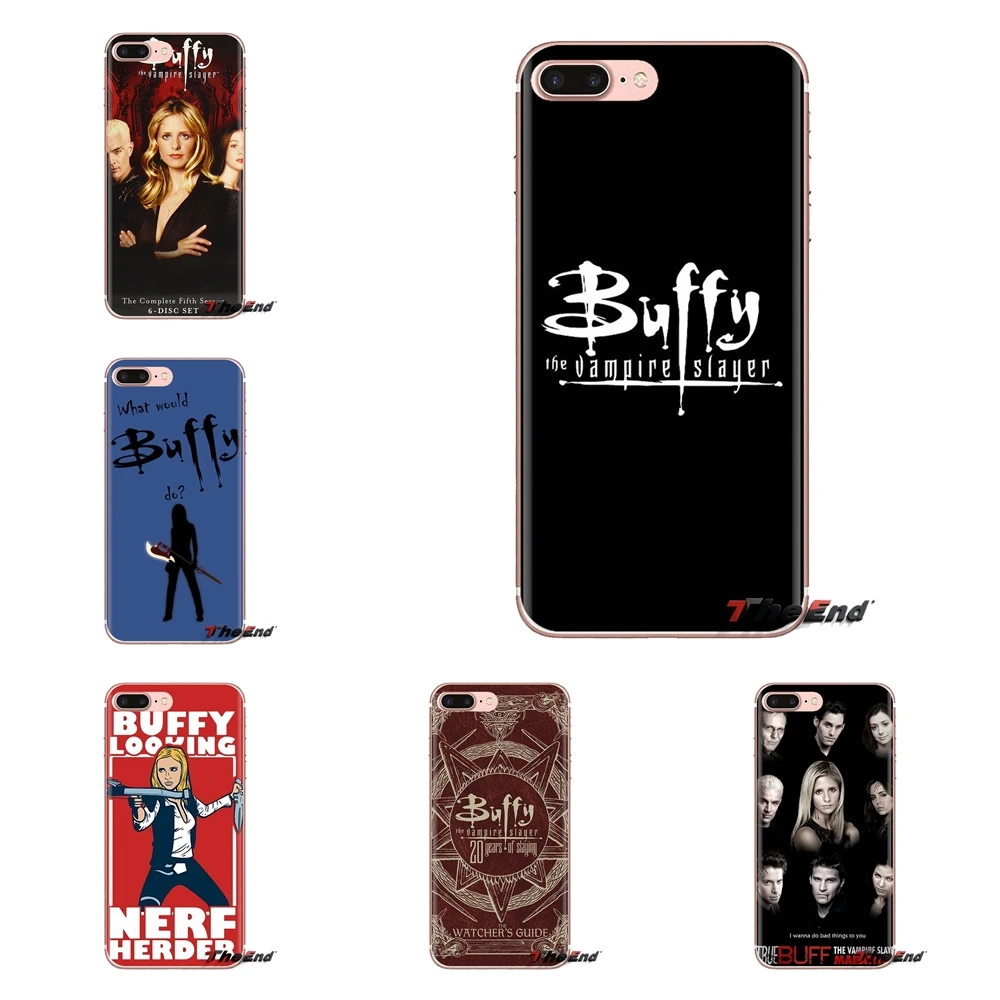 Баффи-Охотник на вампиров для samsung Galaxy S2 S3 S4 S5 мини S6 S7 край S8 S9 Plus Note 2 3 4 5 8 Coque Fundas
