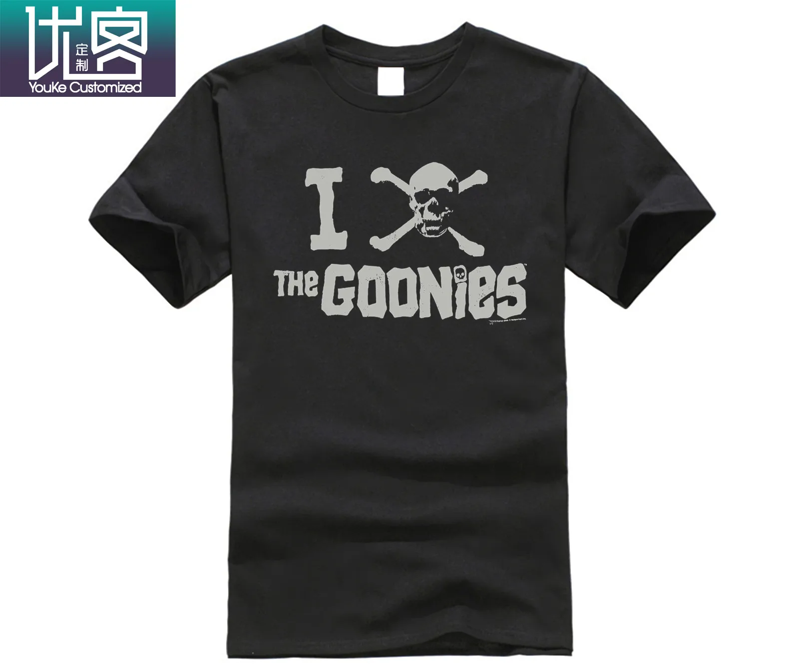 Мужская футболка с изображением героев из мультфильма The Goonies s-I Skull and Crossbones the