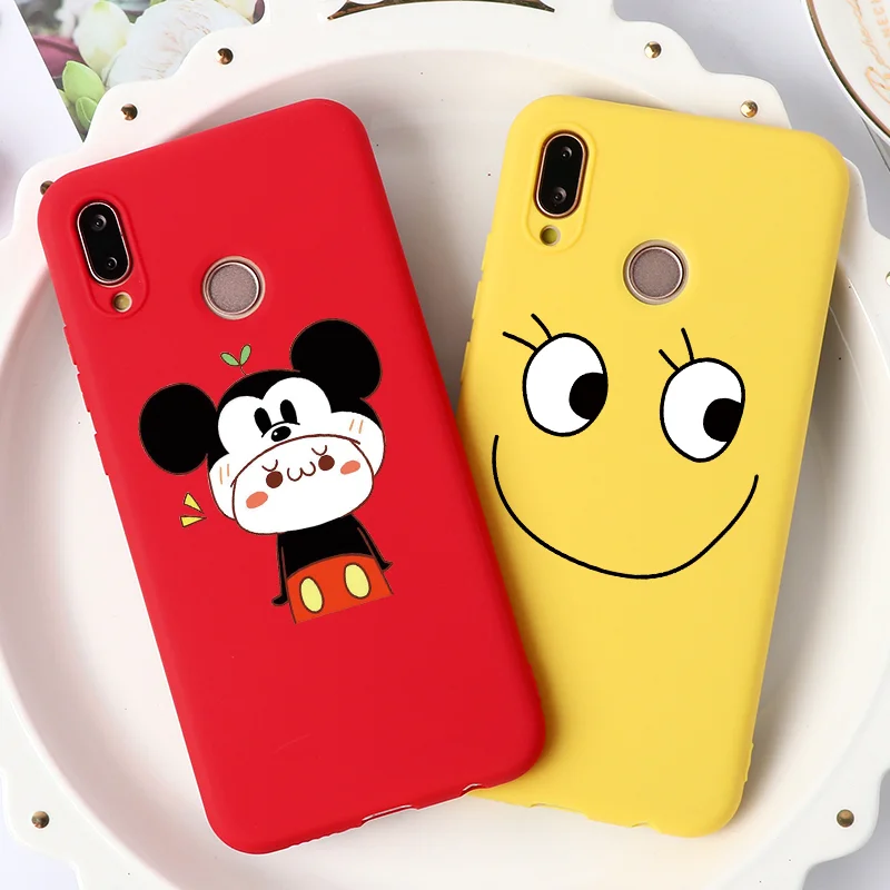 

Candy Color Silicone Case For Huawei Mate 10 Lite P8 P9 P10 P20 P30 Pro Y6 Y7 Pro 2019 For Honor 8X 7A 9 10 Lite Play TPU Cover