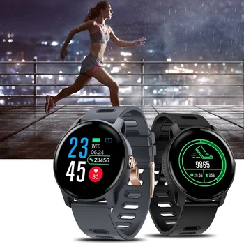 

S08 Bluetooth Sport Smart Watch IP68 Waterproof Clock Fitness Tracker Heart Rate Monitor Smartwatch for IOS Android