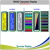 Left Interface 162 16X2 1602 Character LCD Module Display Screen LCM Yellow Green Blue with LED Backlight ► Photo 1/6