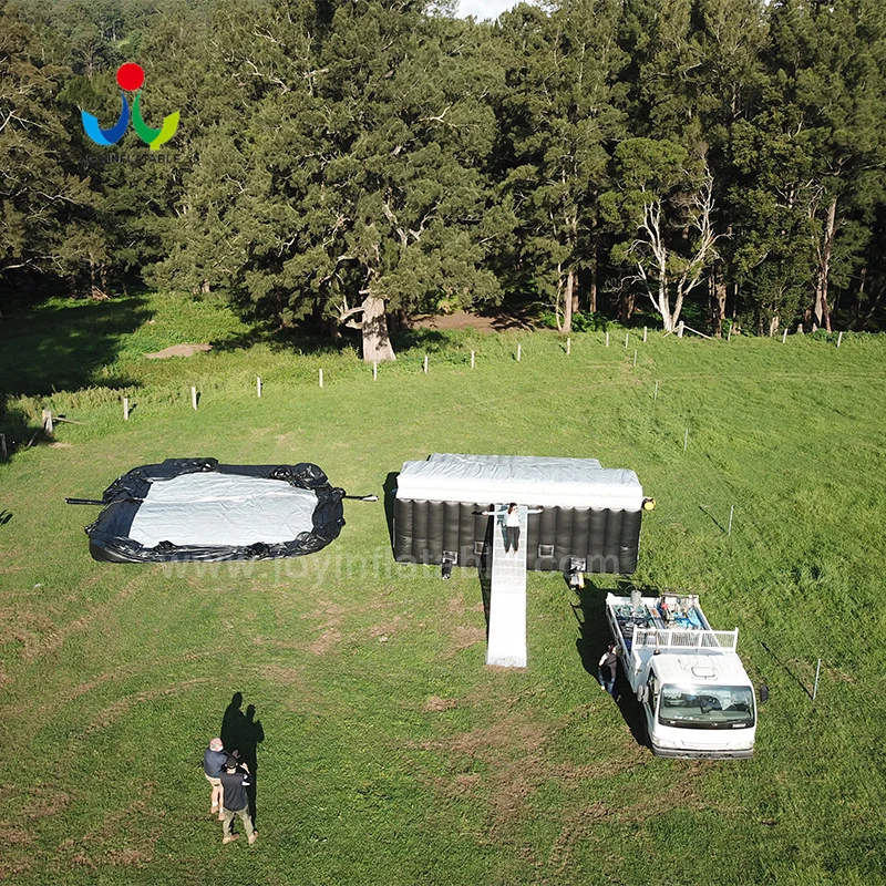 Huge Freestyle Airbag Landing For the Bike Training-121