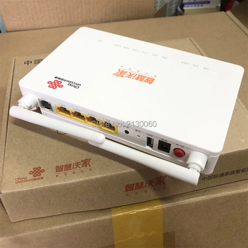 New GPON ONU ZTE F677 Fiber Optic Router 3FE+1GE+1Tel+USB+Wifi New same function as ZTE F663N
