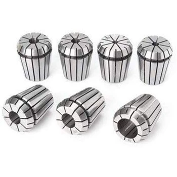 

7Pcs ER32 3/16 to 3/4 Inch Spring Collet Chuck Collet for Milling Lathe ER32 Collet Lathe Tool Collet Chuck