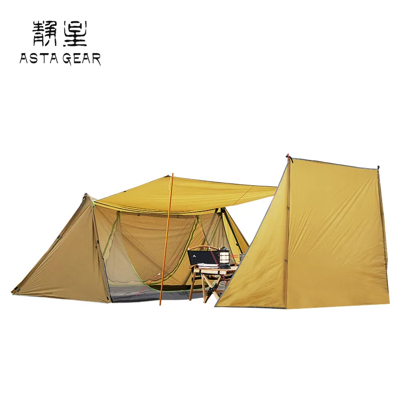 Astagear Outdoor Bushcraft Army Tent Camping Mountaineering Windproof  Rainproof Superlight Sky Curtain Tarp 20D Silicon Nylon - AliExpress