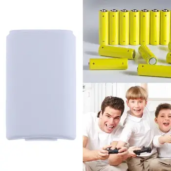 

ABS Wireless Battery Case Cover Game Controller Rechargeable Battery Box Cell Can For Xbox 360 With Sticker Game Accessories