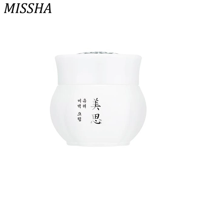 MISSHA Misa Yuryeo Whitening Cream 50ml Melanin Removing Freckle Speckle Face Cream Skin Lightening Blemish Skin Korea Cosmetics