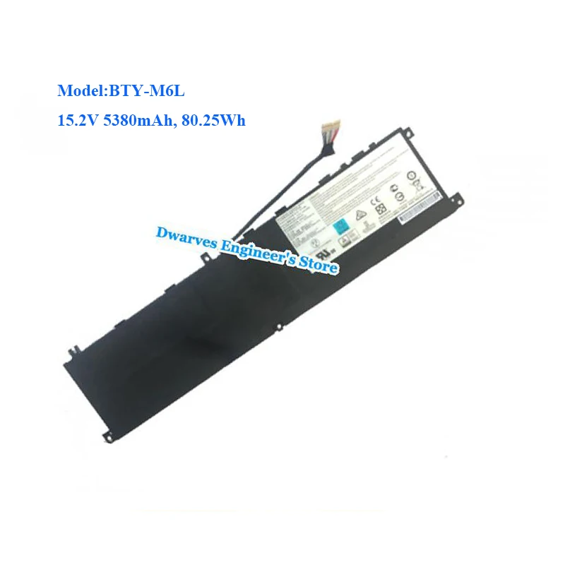 BTY-M6L Discrição 8RF GS75 8RE-078 8RE-047US MS-16Q2