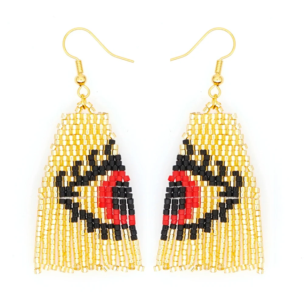 

Go2boho 2020 Earrings For Women Aretes De Mujer MIYUKI Earring Evil Eye Femme Boho Chic Handmade Loom Beads Jewelry Gift