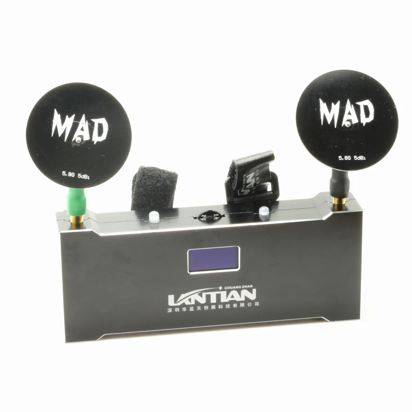 LANTIAN 5,8G 40CH Dual-way AV внешний приемник с DVR Vedio Record для гоночного дрона FPV