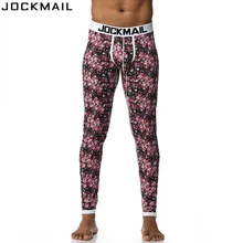 JOCKMAIL, Брендовые мужские кальсоны, хлопковые леггинсы с принтом, термобелье, cueca, гей, мужское термо нижнее белье, кальсоны, трусы